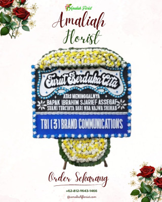 Papan Bunga Duka di Tobelo Tengah