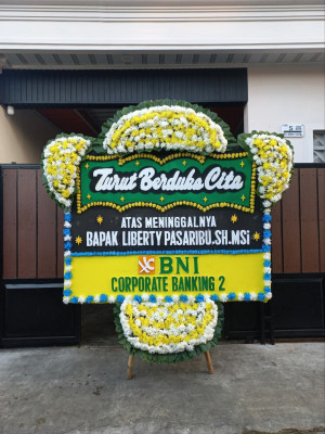 Papan Bunga Duka di Tobelo Tengah