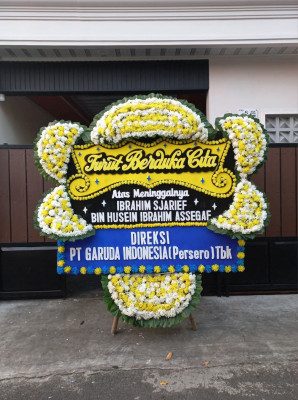 Papan Bunga Duka di Tobelo Tengah